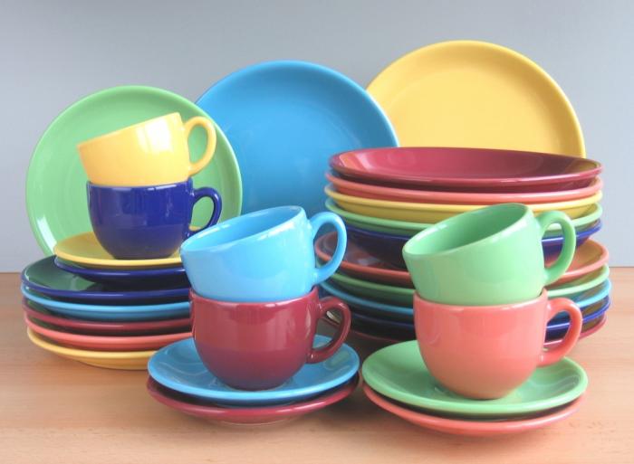 Villa Table das Porzellanhaus Creatable Bunt 6 Farben Serie