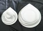 Deluxe Drop Linien Porzellanservice Serie
